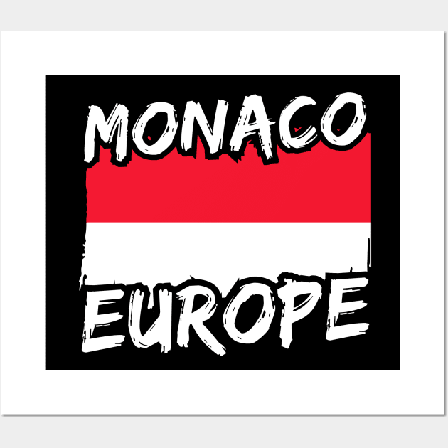 Monaco Wall Art by footballomatic